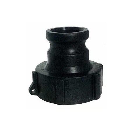 Glp200-300a 3 In.Fptx2 In.Male Adapter Blk Polypropylene